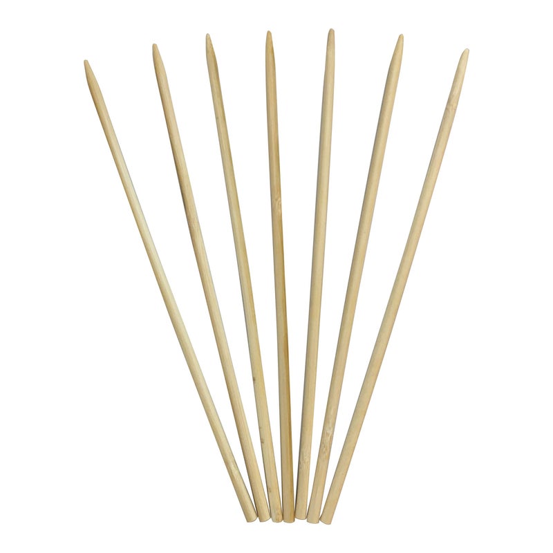 KingSeal 1000 Count | KingSeal Bamboo Wood Corn Dog Skewers, Sticks, 8.75 Inches, 5mm diameter, Commercial Bulk Pack - 1 Box of 1000 - Image 1